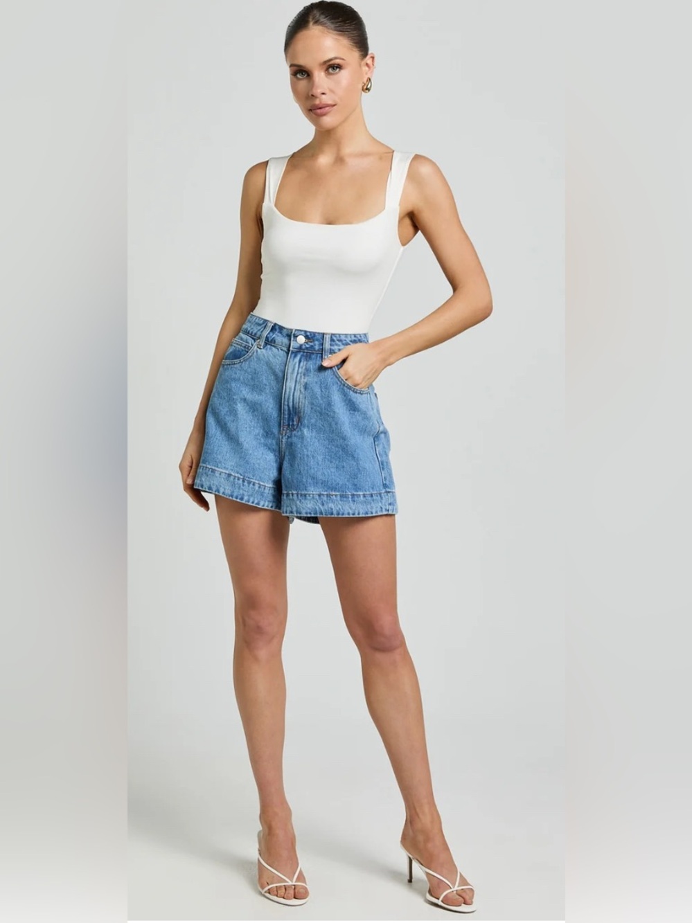 Showpo. Rhianna Jean Shorts